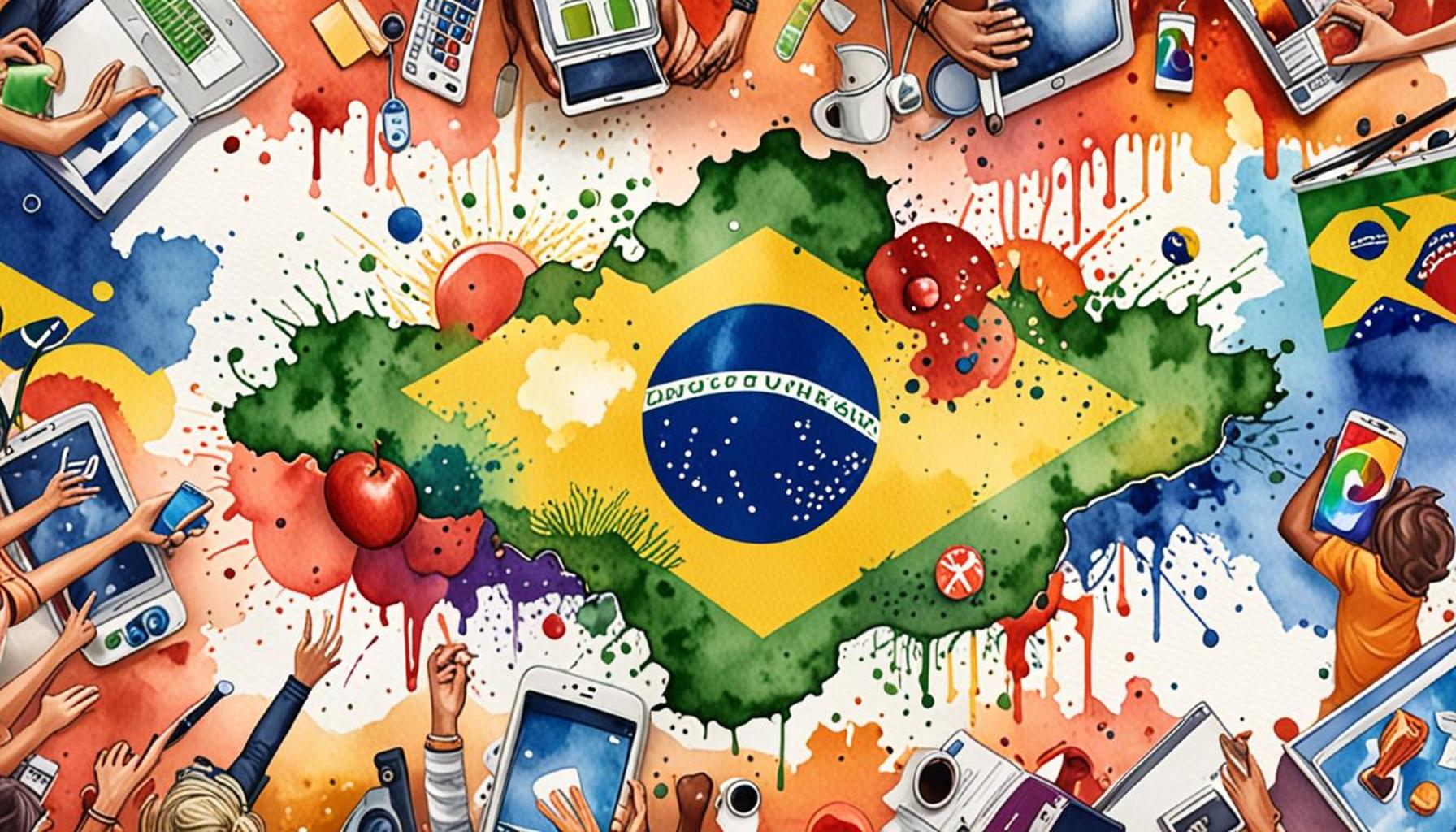 A Influência das Redes Sociais na Distribuição de Conteúdo Online no Brasil