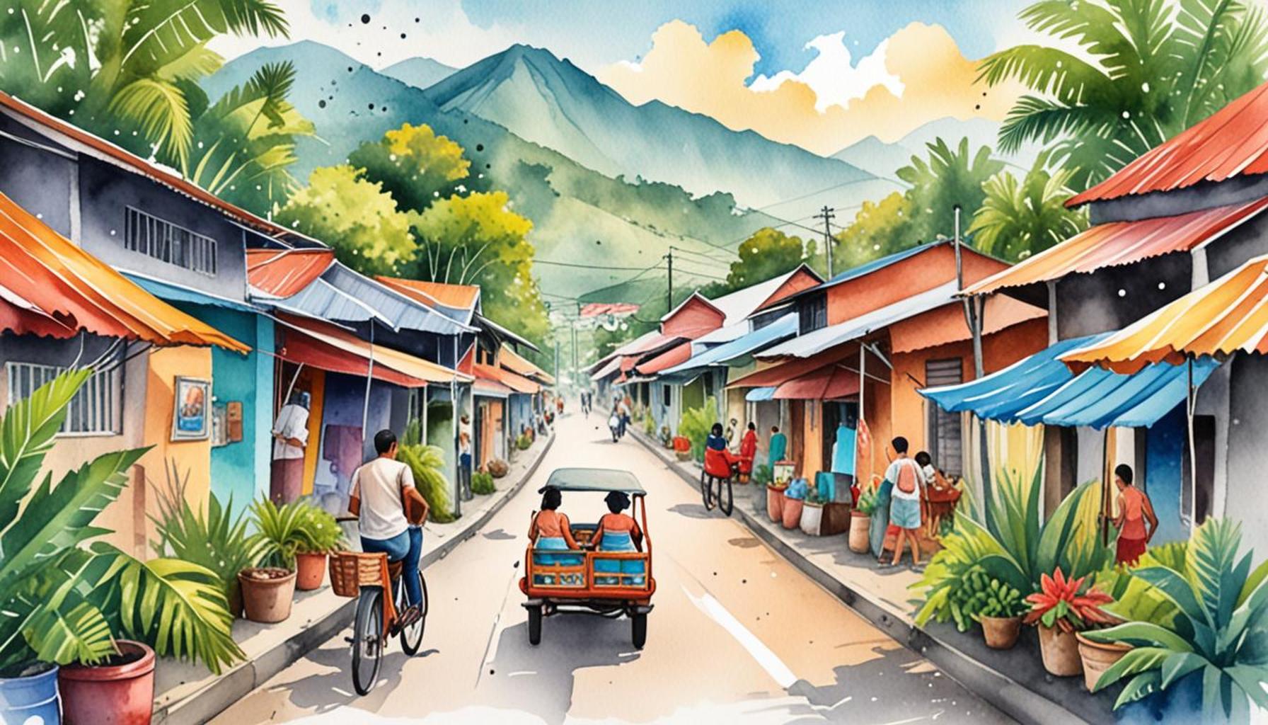 Content Distribution Strategies to Reach Local Communities in the Philippines